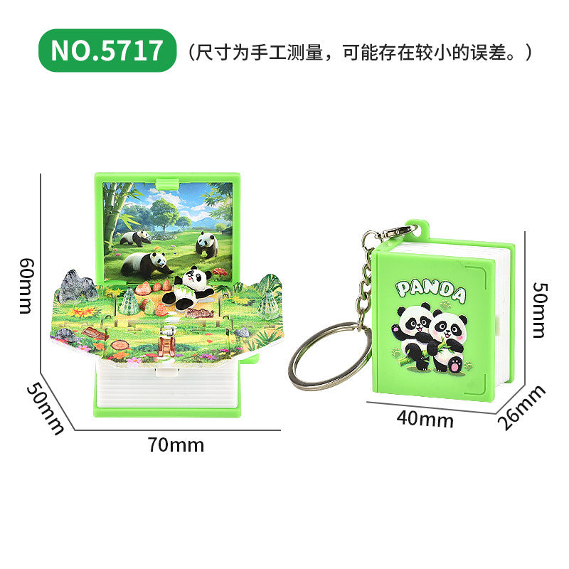 Mini Pop-Up Book Bag Charm — supplier detail
