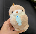 Otter & Fish Plush Bag Charm — supplier detail