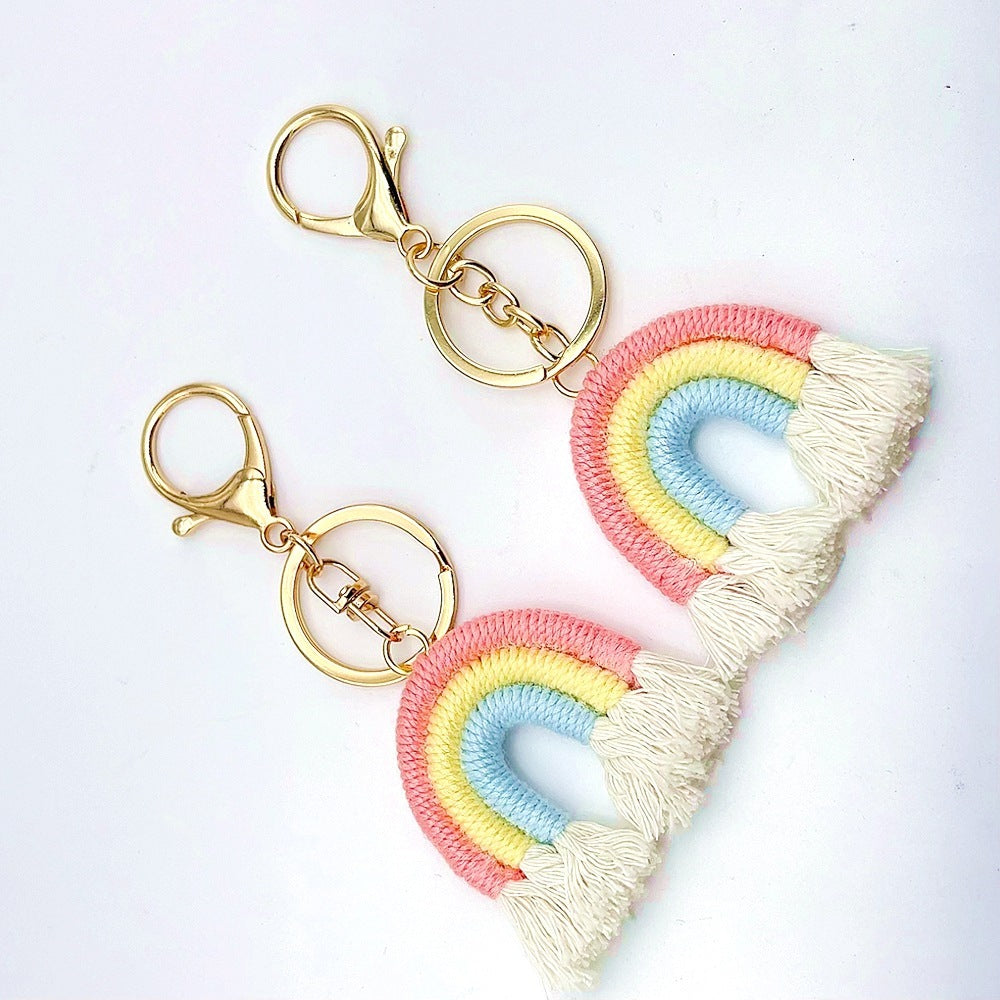 Pastel Rainbow Bag Charm — supplier view 1