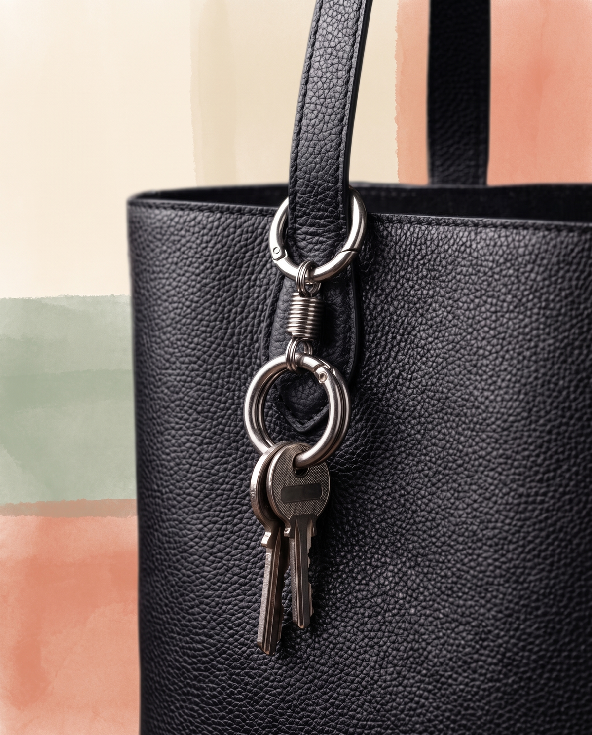 Detachable Double-Loop Key Holder alternate view 1