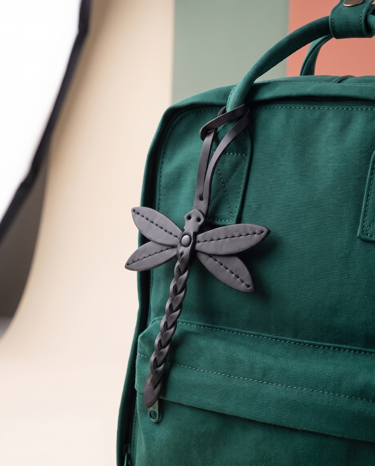 Dragonfly Tassel Bag Charm alternate view 1