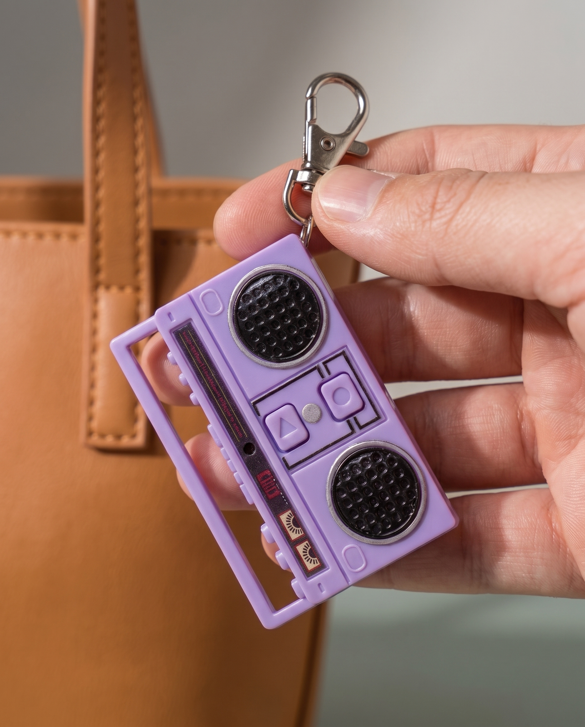 Retro Radio Cassette Bag Charm alternate view 2
