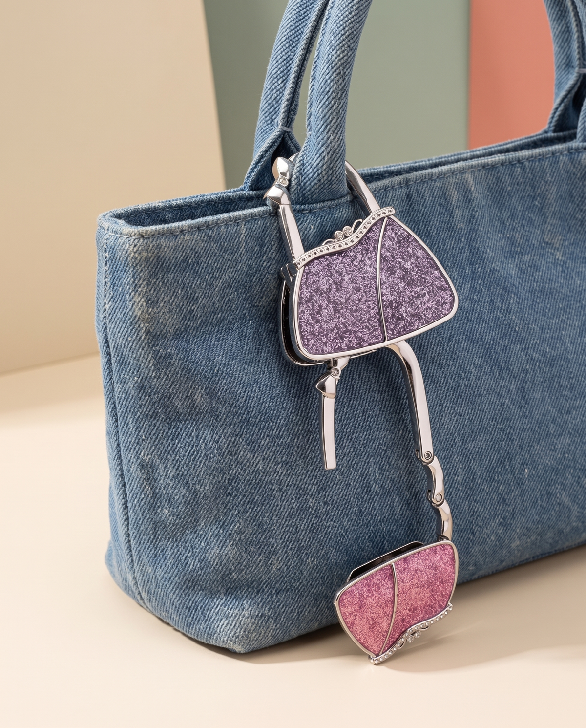 Mini Handbag Purse-Hook Charm alternate view 1