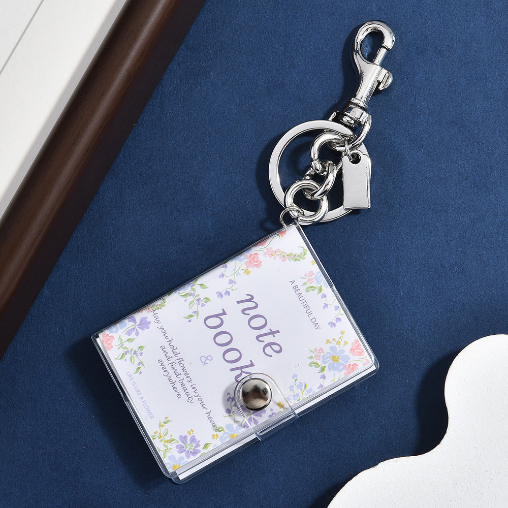 Mini Notebook Bag Charm — supplier detail
