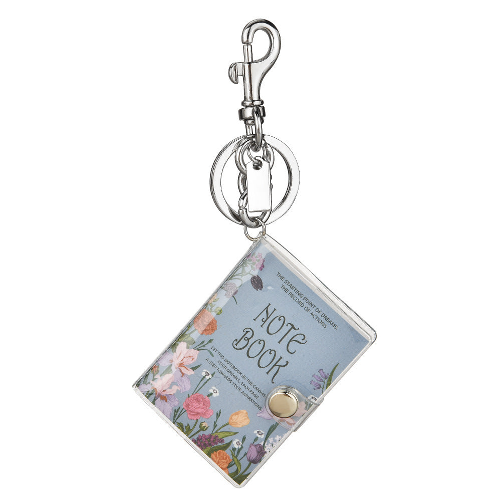 Mini Notebook Bag Charm — supplier detail