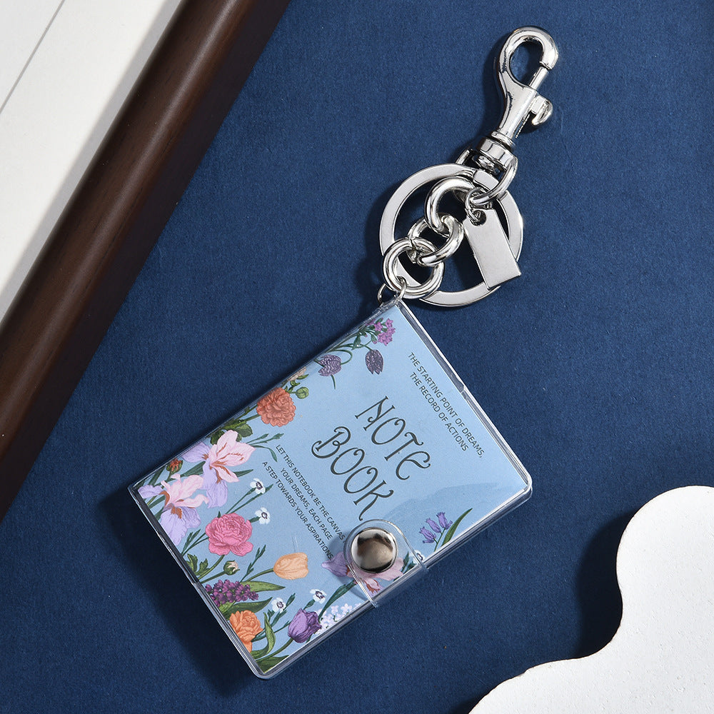 Mini Notebook Bag Charm — supplier detail