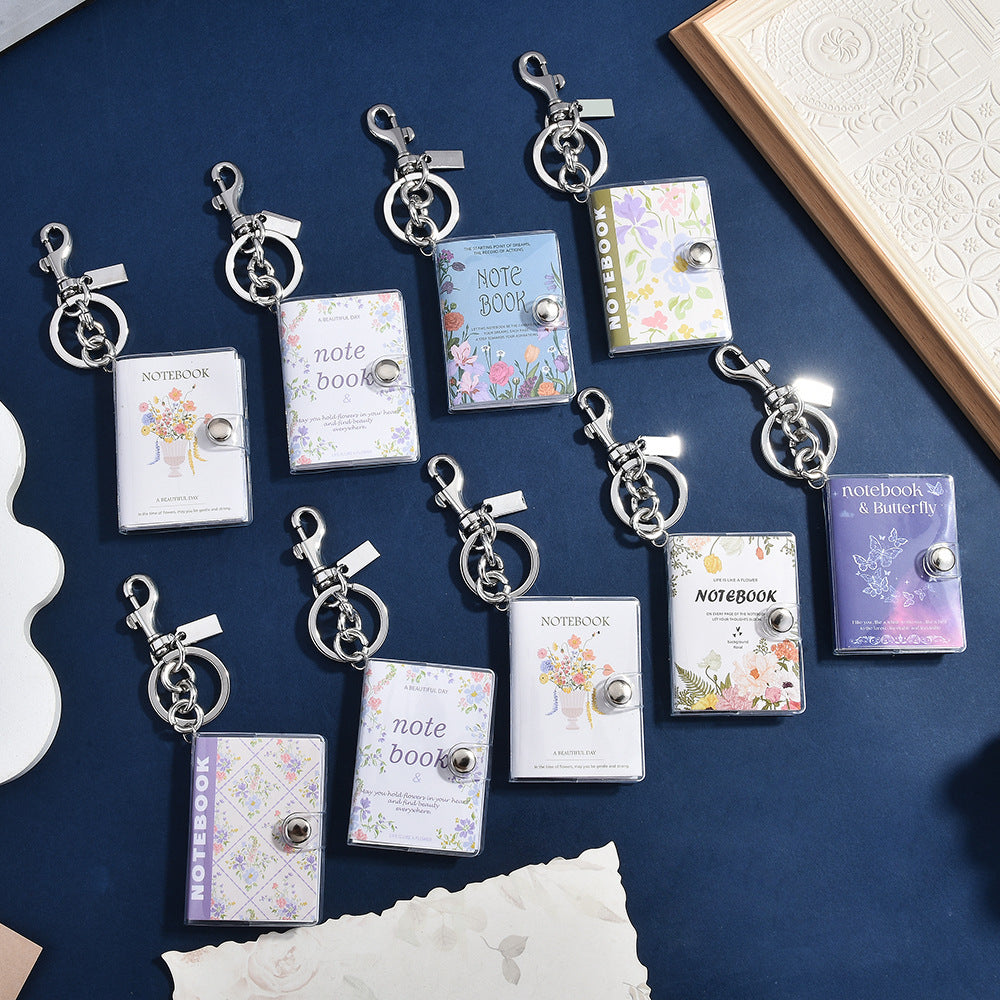 Mini Notebook Bag Charm — supplier detail