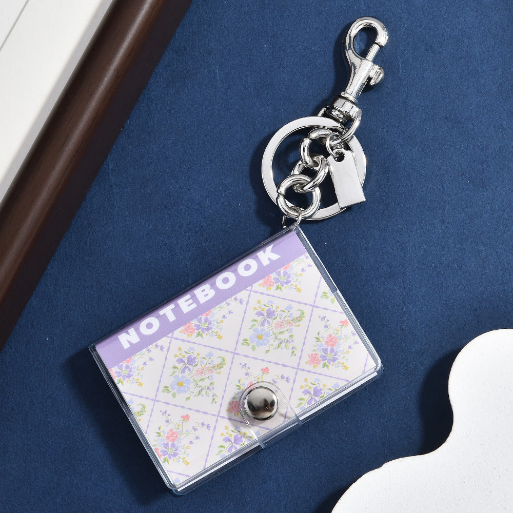 Mini Notebook Bag Charm — supplier detail