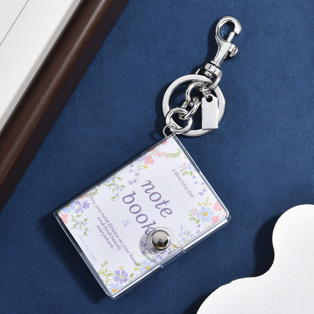 Mini Notebook Bag Charm — supplier detail