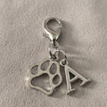 Paw & Initial Bag Charm — supplier detail