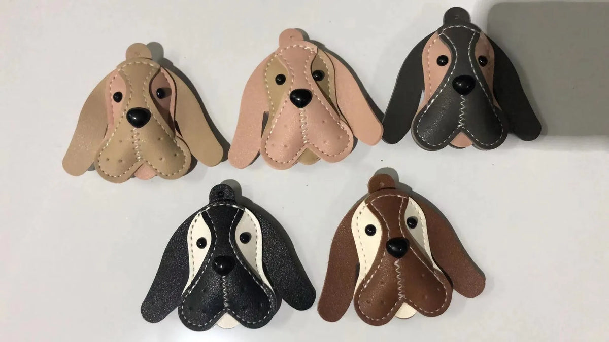 Floppy-Ear Dog Bag Charm — supplier detail