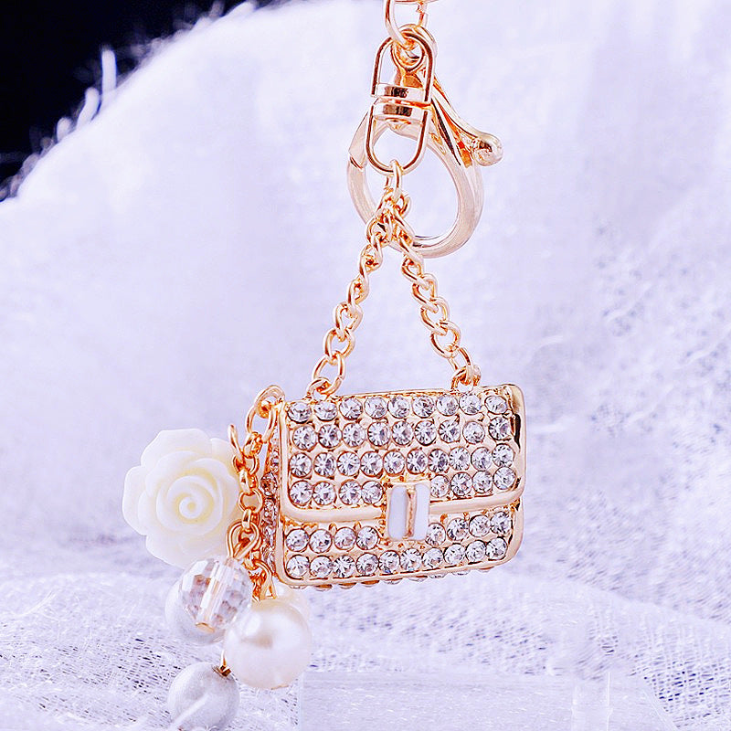Clear Chain Handbag bag charm