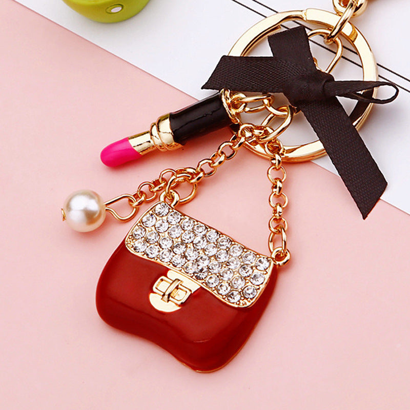 Red Bow Handbag bag charm
