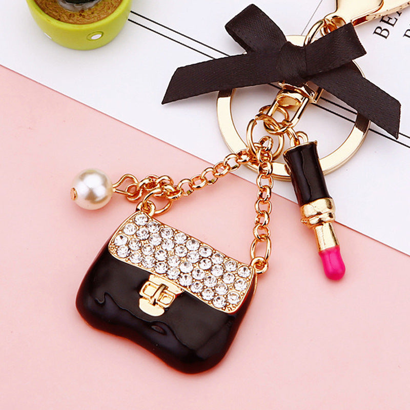 Black Bow Handbag bag charm