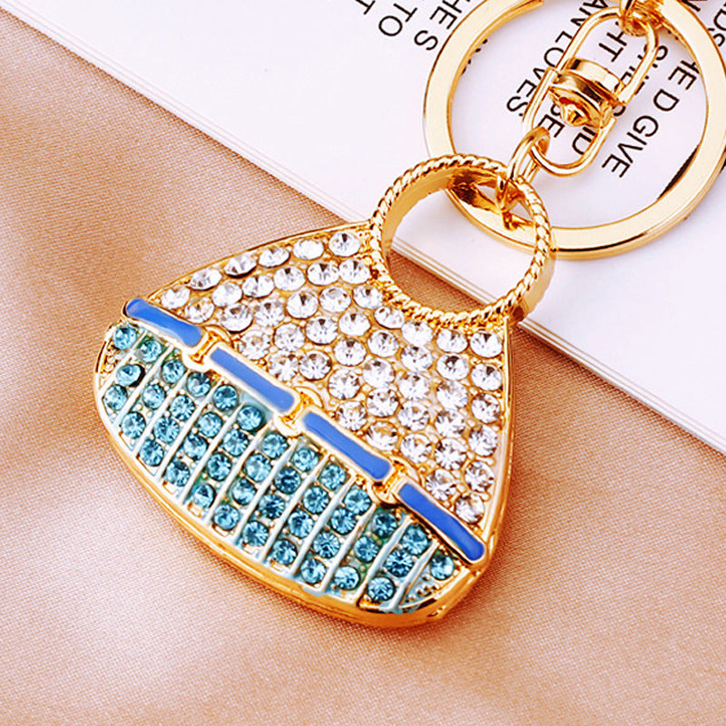 Blue Two-Tone Handbag bag charm