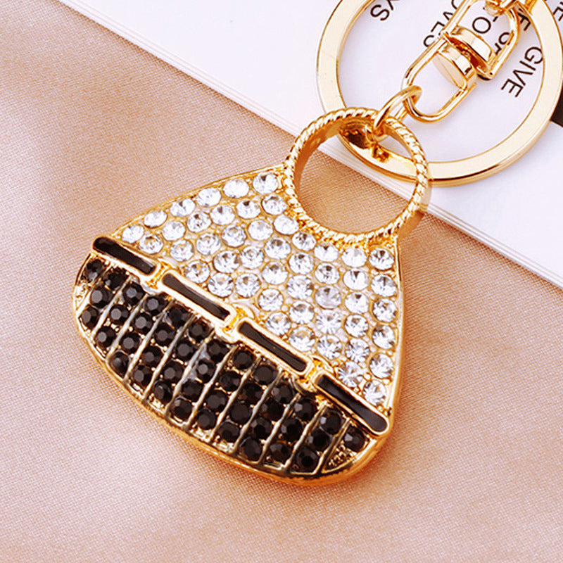 Black Two-Tone Handbag bag charm
