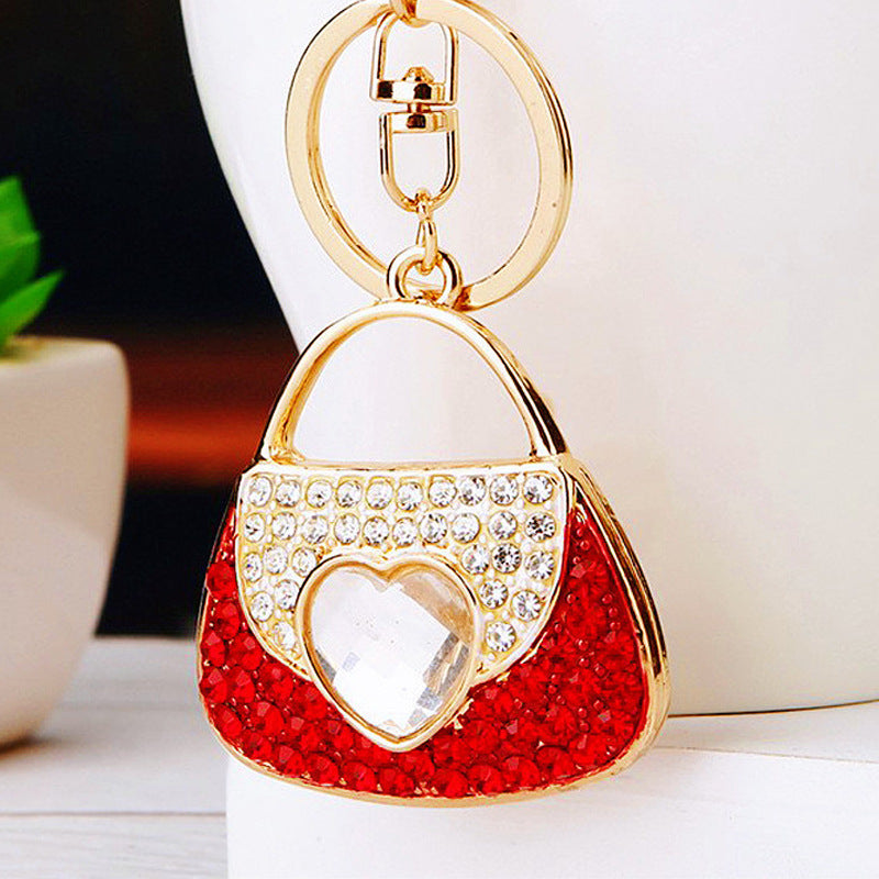 Red Heart Handbag bag charm