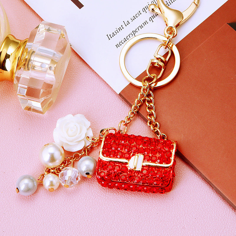 Red Chain Handbag bag charm