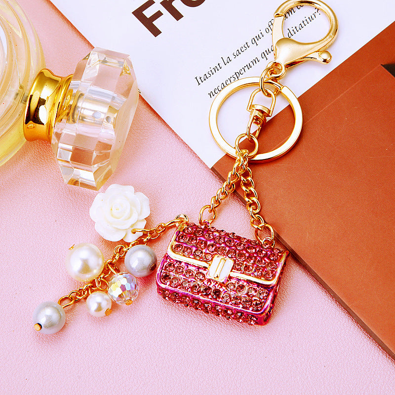 Rose Chain Handbag bag charm
