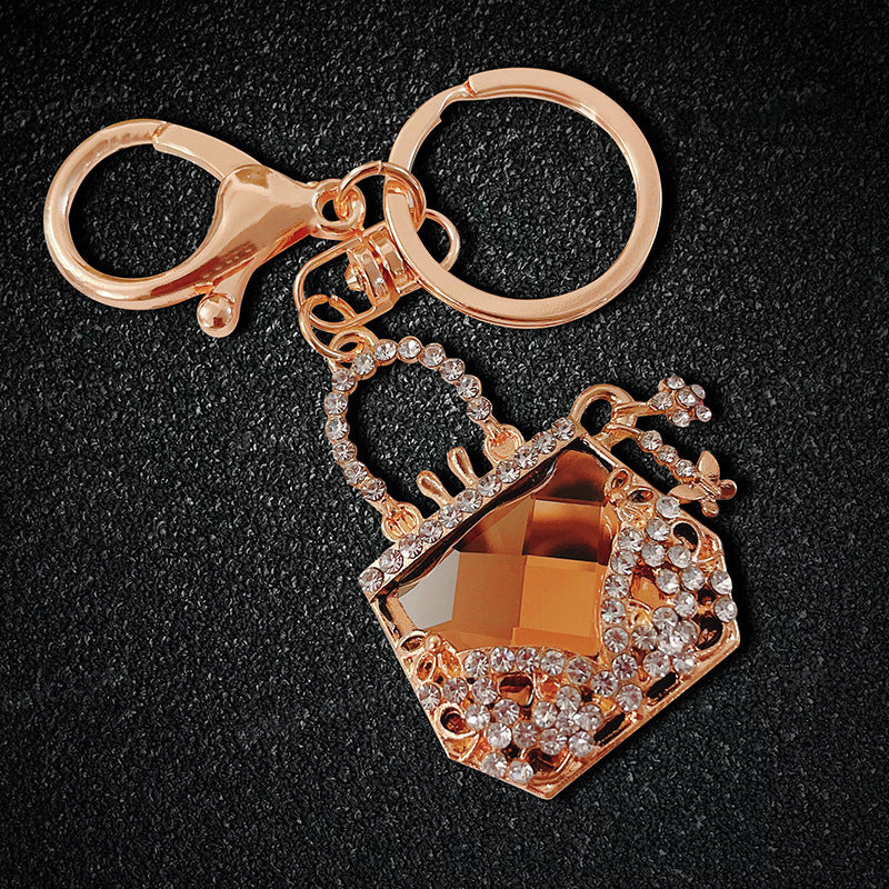 Amber Jewel Purse bag charm