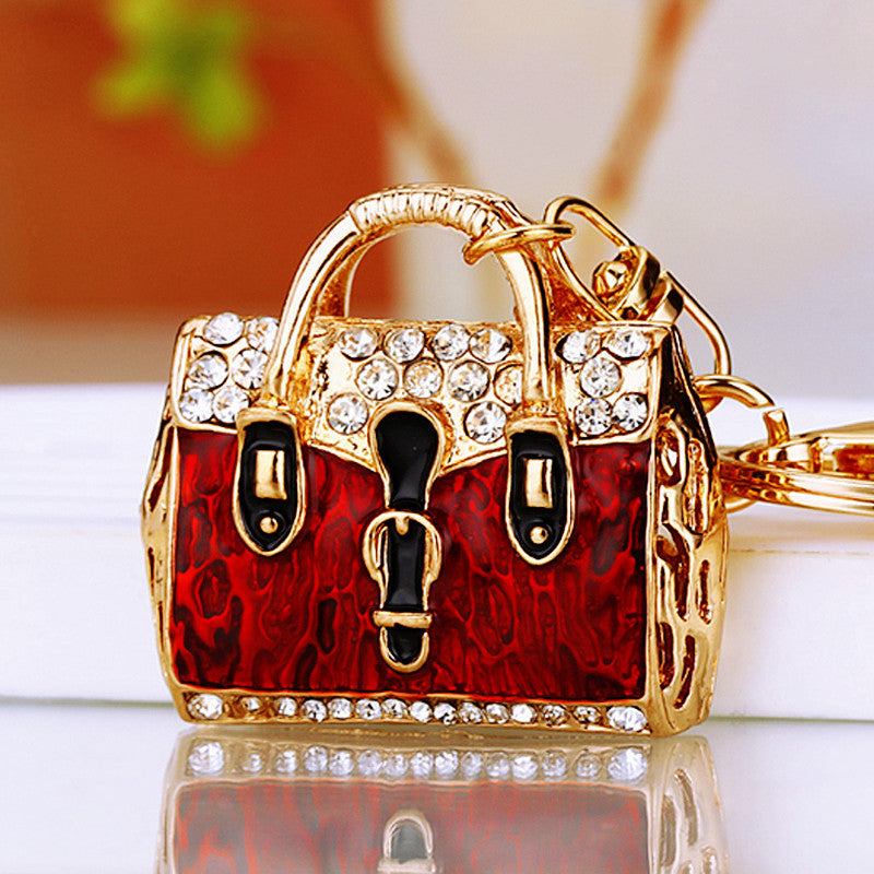 Red Leopard Bag bag charm