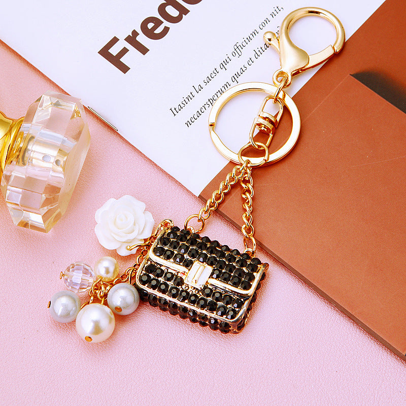 Black Chain Handbag bag charm