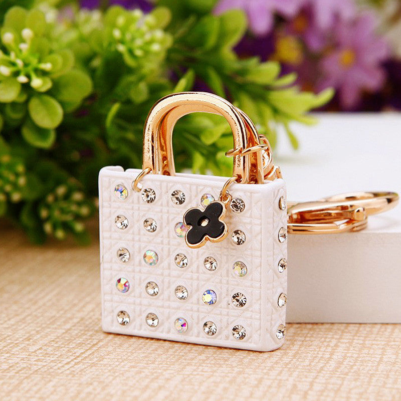 White Flower Tote bag charm