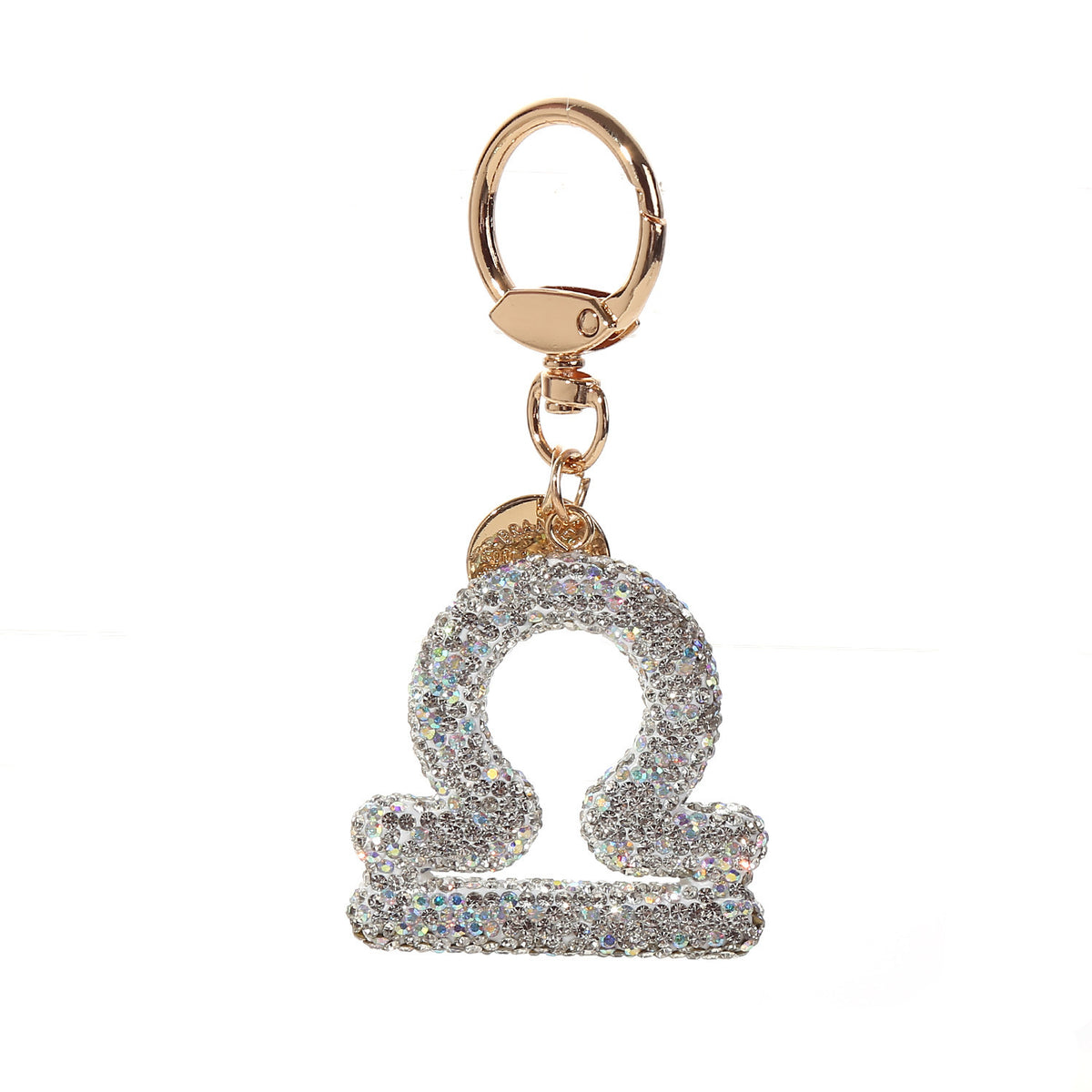 Rhinestone Zodiac Bag Charm — Libra