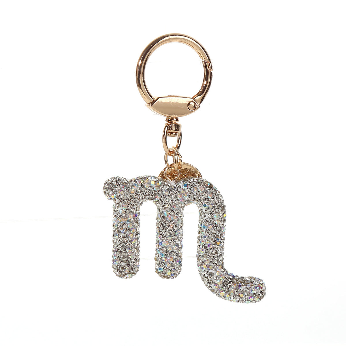 Rhinestone Zodiac Bag Charm — Scorpio