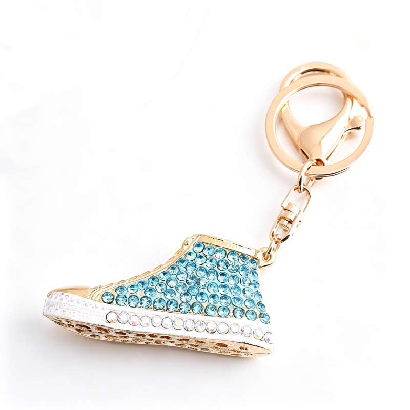 Rhinestone Sneaker Bag Charm — product detail
