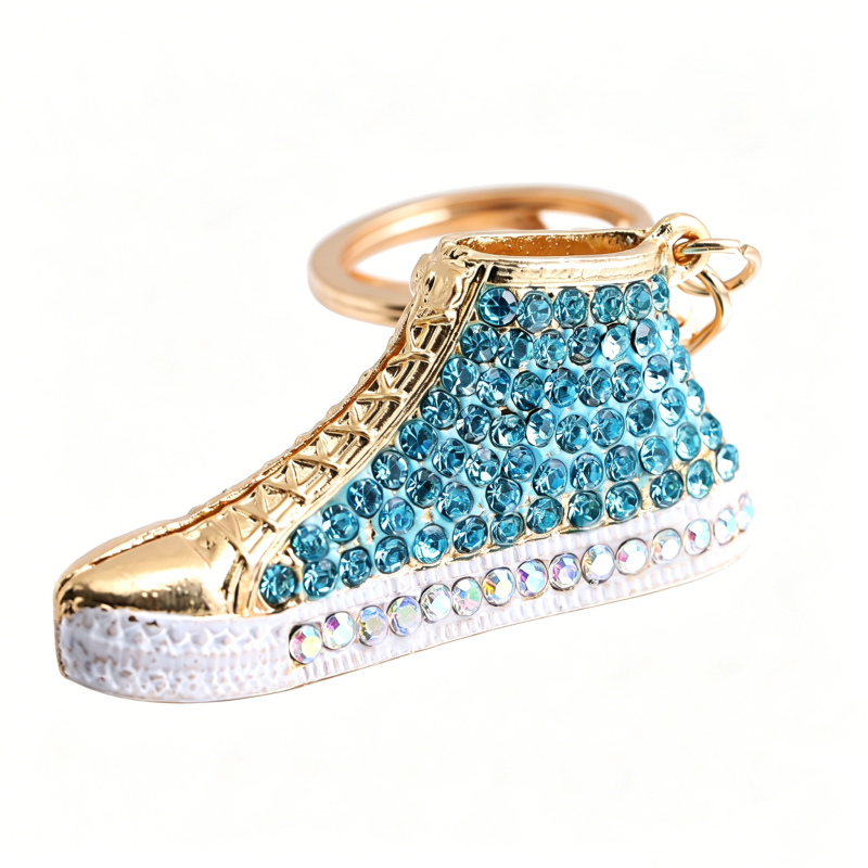 Rhinestone Sneaker Bag Charm — product detail