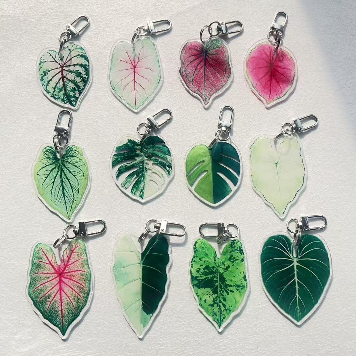 Botanical Leaf Bag Charm — supplier detail