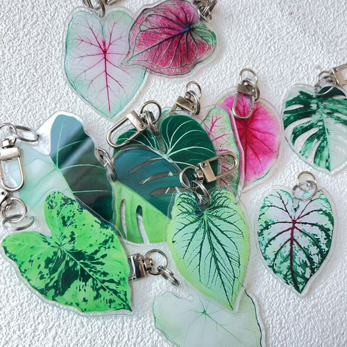 Botanical Leaf Bag Charm — supplier detail