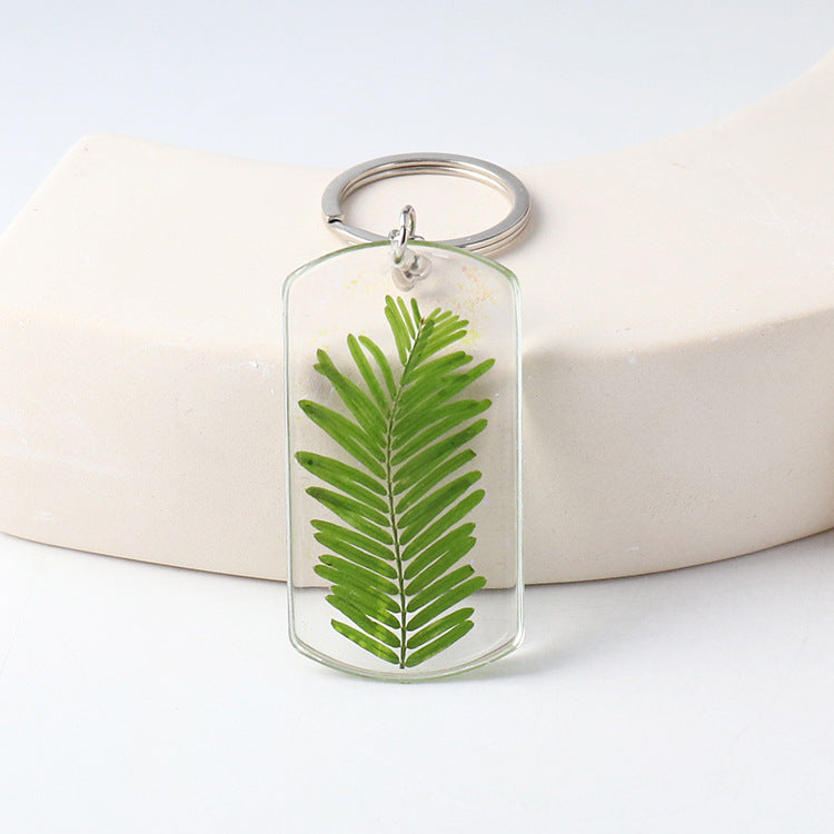 Green fern design