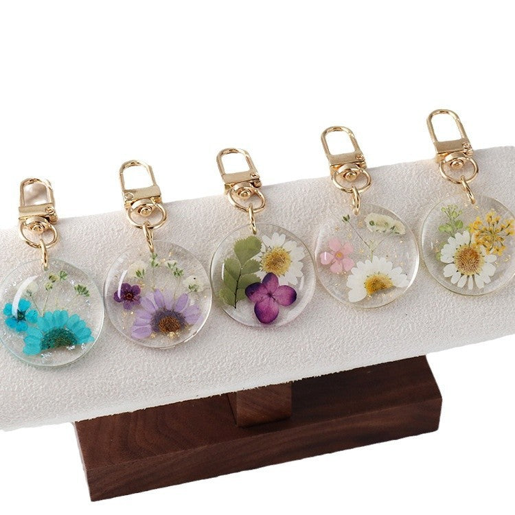 Pressed Flower Bag Charm — supplier detail
