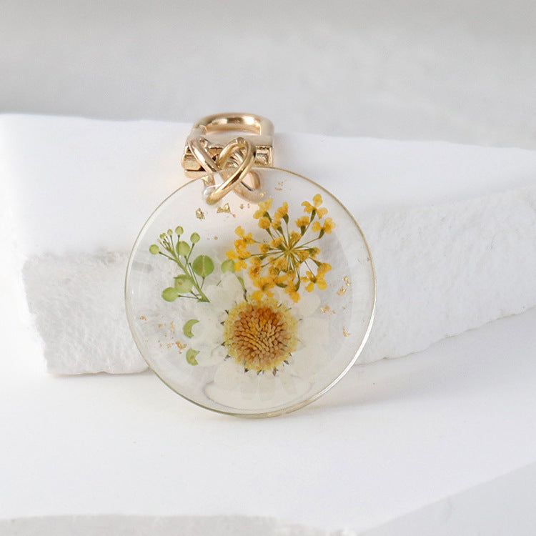 Pressed Flower Bag Charm — supplier detail