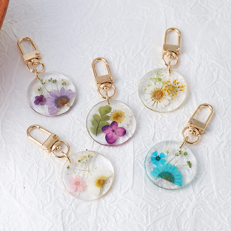 Pressed Flower Bag Charm — supplier detail