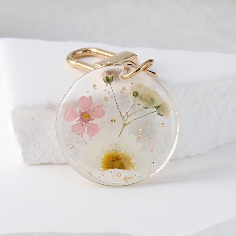 Pressed Flower Bag Charm — supplier detail