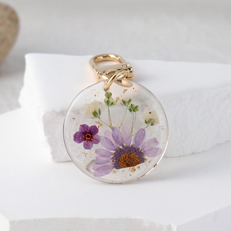 Pressed Flower Bag Charm — supplier detail