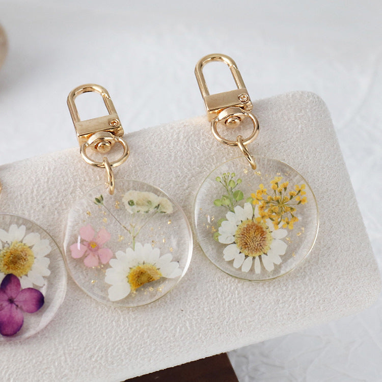 Pressed Flower Bag Charm — supplier detail