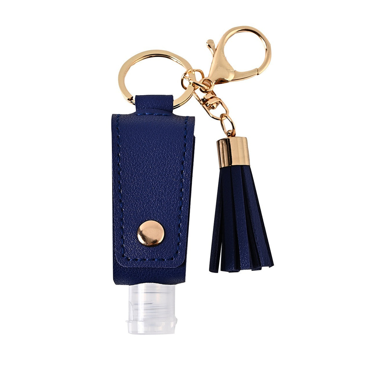 Tassel sanitizer bottle holder — Navy