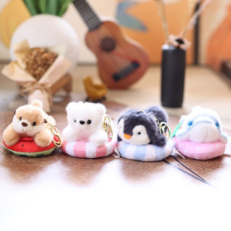 Ocean Animal Plush Bag Charm detail view 3