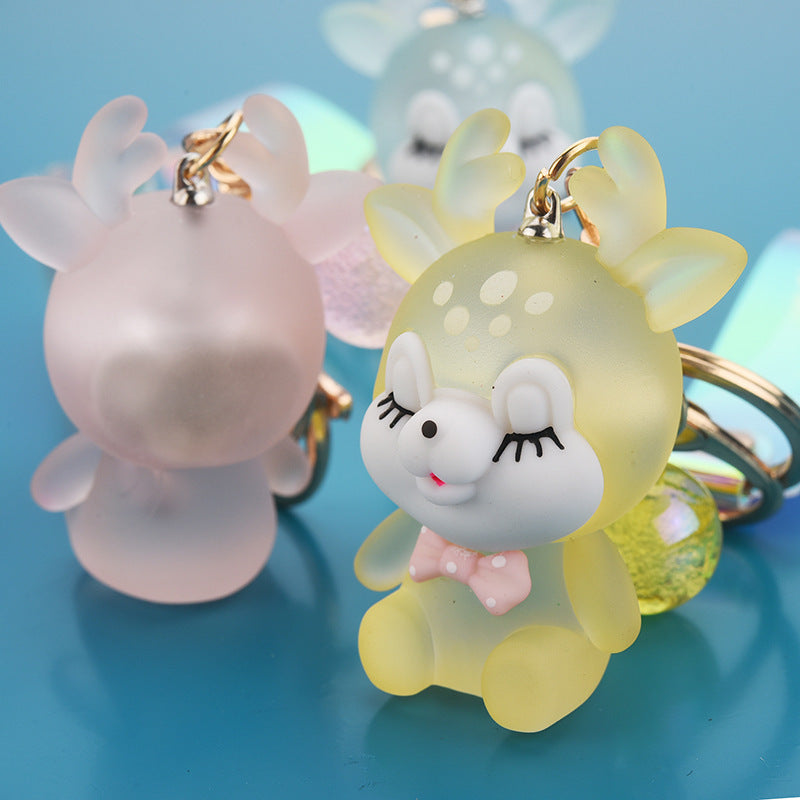Light-Up Deer Bag Charm — detail view 2