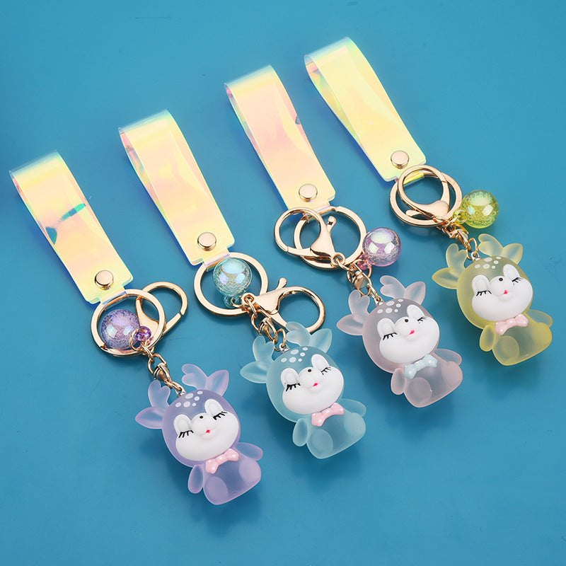 Light-Up Deer Bag Charm — detail view 4