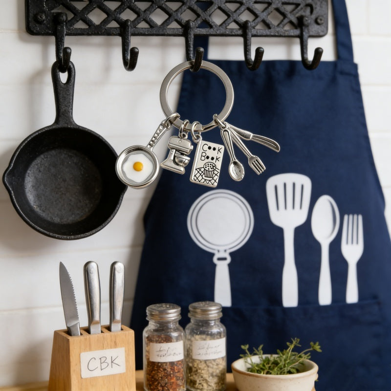 Mini Cooking Charms Keyring — detail view 4