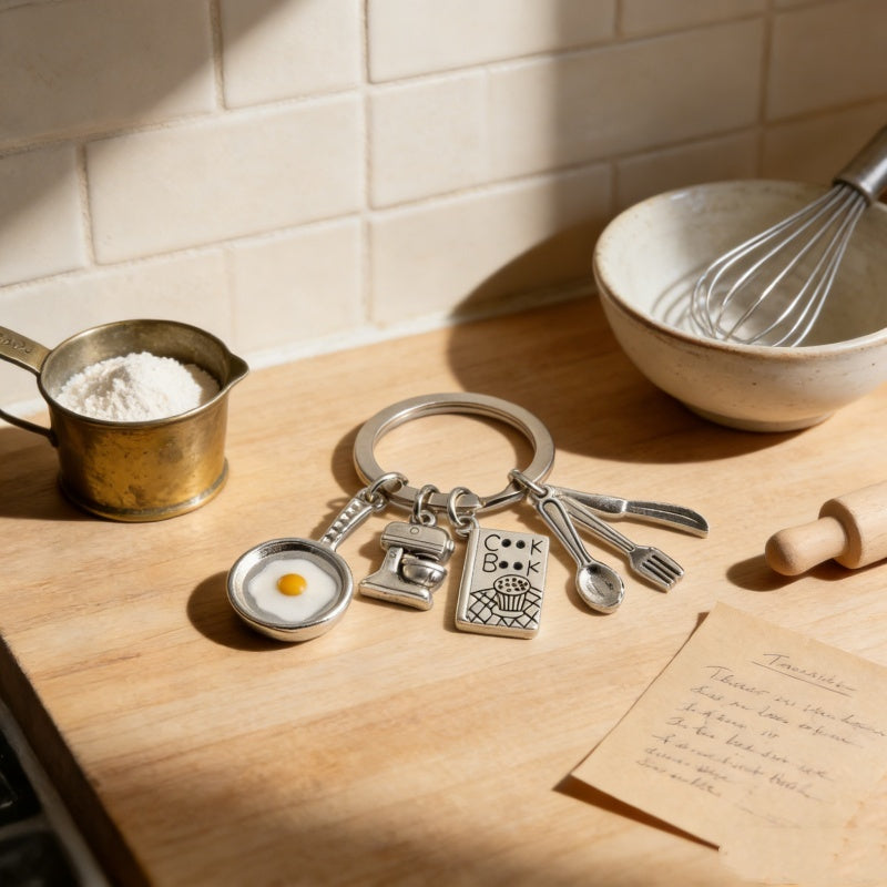 Mini Cooking Charms Keyring — detail view 5