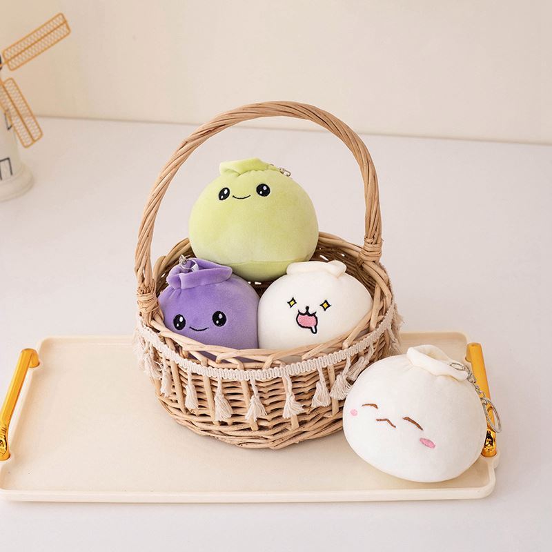 Rice Bao Plush Bag Charm detail view 5