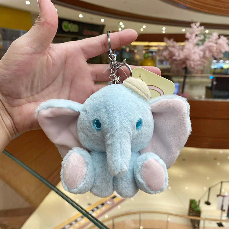 Elephant Plush Bag Charm — detail view 1
