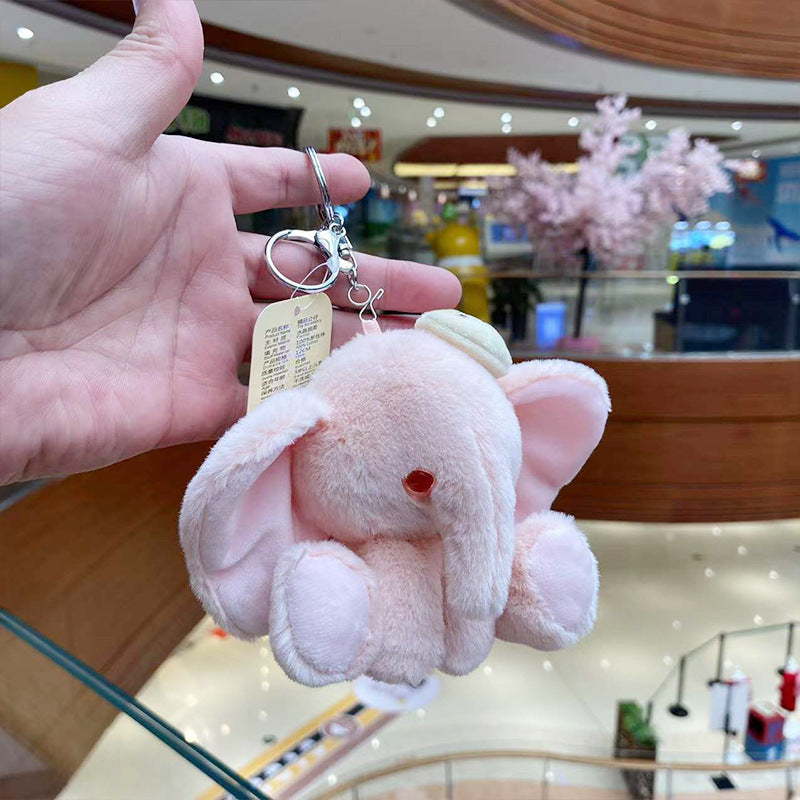 Elephant Plush Bag Charm — detail view 4