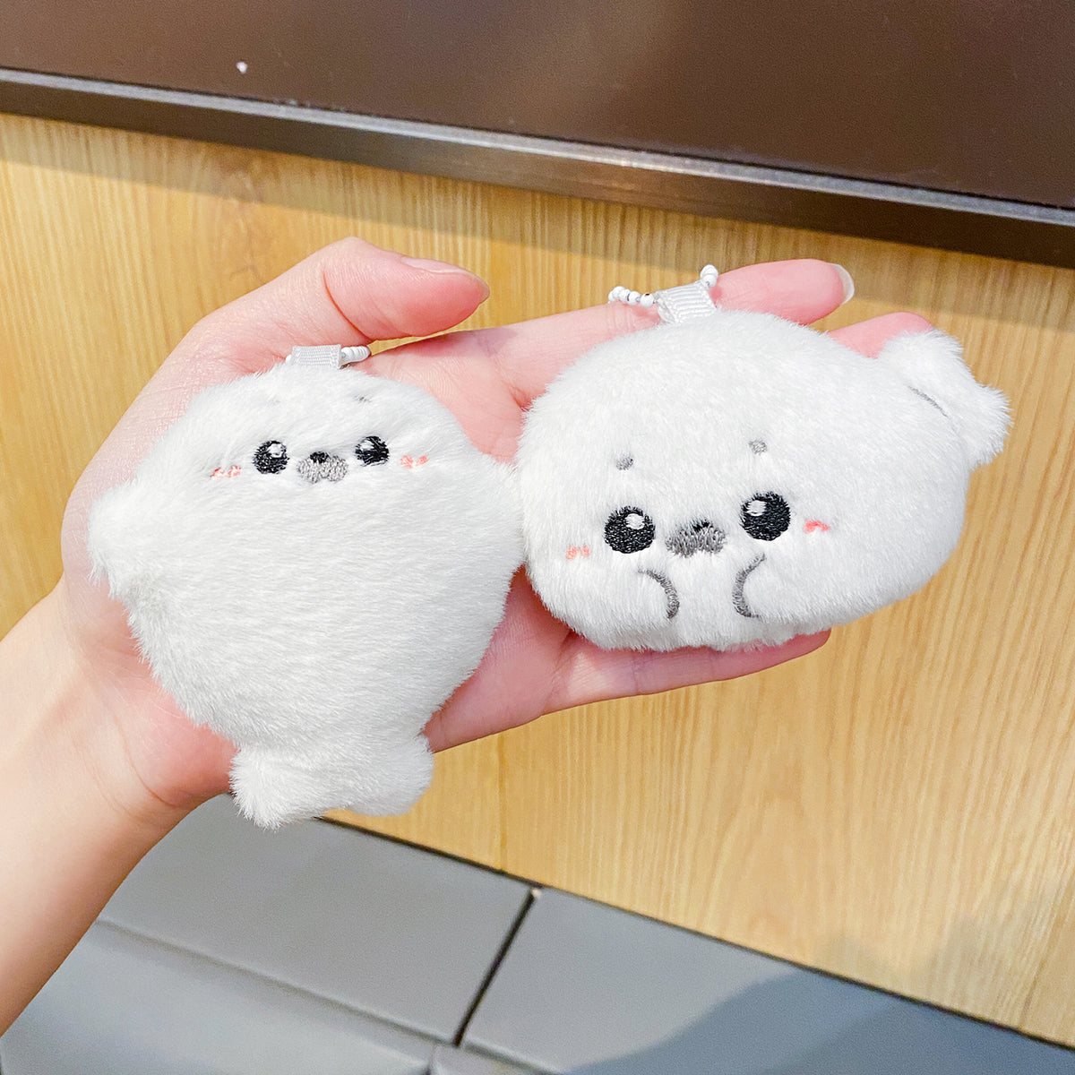 Seal plush bag charm supplier photograph 0